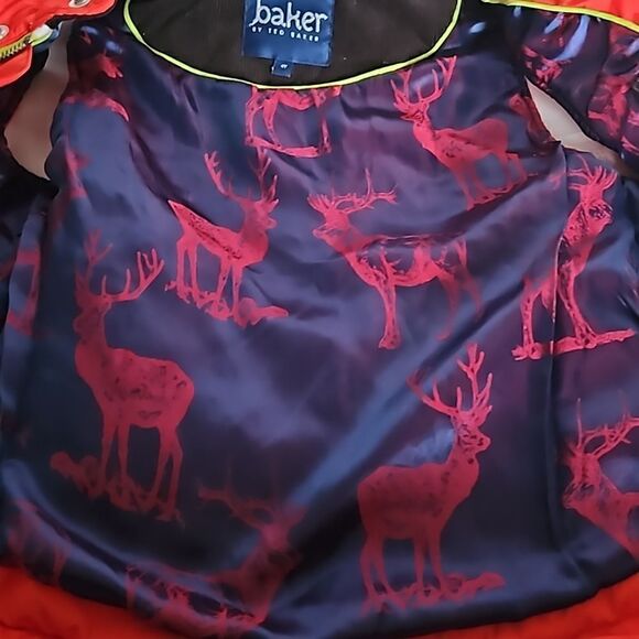 Ted Baker Kid's Zip-Up Puffy Vest 4 Years Red - Picture 7 of 16